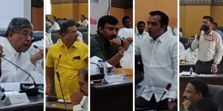 आ. विजयकुमार देशमुख डिपीसीत का संतापले ! “झेडपीचे DHO काय कामाचे, DHO बदला”