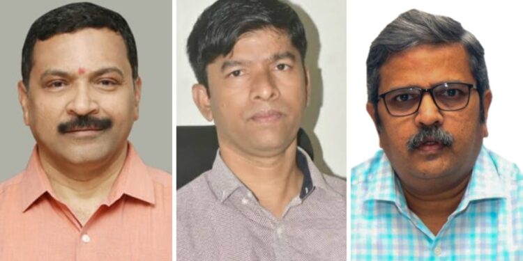 दिलीप स्वामी, पी शिवशंकर, सिद्धाराम सालीमठ यांना आयएएसच्या निवड श्रेणीमध्ये पदोन्नती