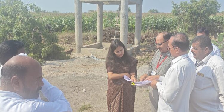 माळशिरस तालुक्यात सीईओ मनीषा आव्हाळे यांची भेट  ; अनेक कामांची केली पाहणी, बीडीओंच्या कामावर समाधानी