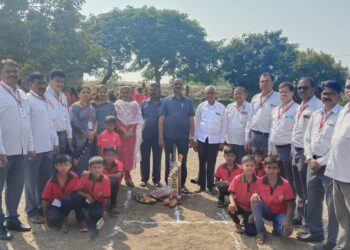 दिलीपराव माने शिक्षण संकुलनात क्रीडा सप्ताहाचे उद्घाटन