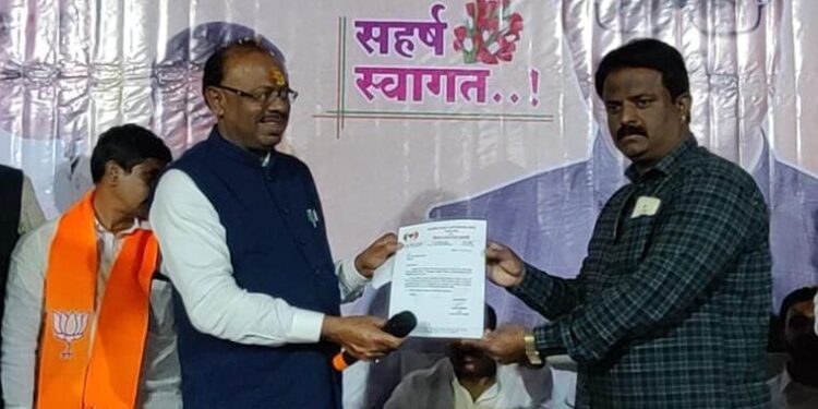 अमोल लहांडे भाजप चित्रपट कामगार आघाडीचे सोलापूर जिल्हाध्यक्ष