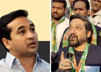 नितेश राणेंवर एमआयएमचे फारूक शाब्दी भडकले ; आमच्या बॉसचा मार बसला तर आवाज देखील निघणार नाही