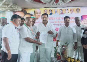 सुधीर खरटमल राष्ट्रवादी शरद पवार गटाचे सोलापूर अध्यक्ष ; तौफिक शेख व पद्माकर काळे कार्याध्यक्ष ; महेश कोठे गटाचे वर्चस्व