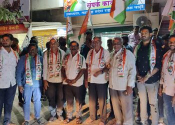 सोलापुरात किसन जाधव यांच्याही जोरदार जल्लोष