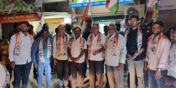 सोलापुरात किसन जाधव यांच्याही जोरदार जल्लोष