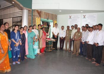 सोलापुरात भारती विद्यापीठात अभिजीत कदम यांना आदरांजली