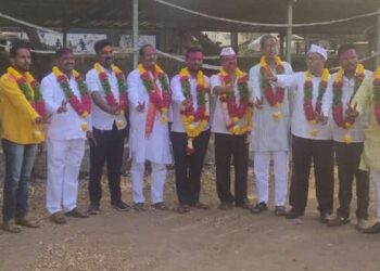 सोलापुरात राज्य कर्मचारी मध्यवर्ती संघटनेच्या निवडणुकीत परिवर्तन ; राजीव साळुंखे अध्यक्ष तर अमृत कोकाटे सरचिटणीस