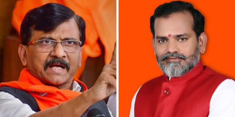 मातोश्रीच्या आवारात मालकासमोर राऊतांनी खुशाल शेपूट हलवावी, पण रस्त्यावर येवून भुंकू नये ; भाजपचा हल्लाबोल