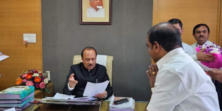 राष्ट्रवादीच्या किसन जाधव यांच्याकडून अजित पवारांचे तोंडभरून कौतुक ; शहराच्या विकासासाठी 7 कोटींचा निधी दिल्याची माहिती