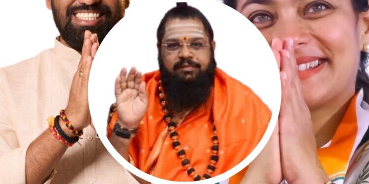 भाऊ की ताई ! लिंगायत जगदगुरु ही पडले पेचात, नेमका आशीर्वाद द्यायचा कुणाला?