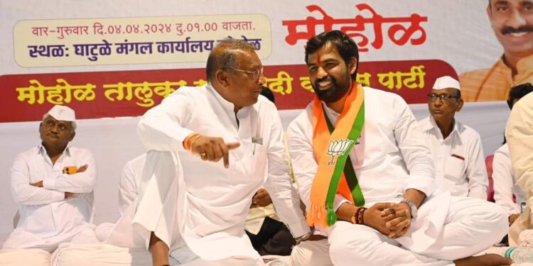 राष्ट्रवादीच्या मेळाव्यात उत्साह आणि पाठिंब्याचे दर्शन ; राजन पाटलांनी दिला सातपुते यांना हा विश्वास