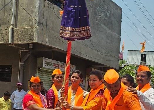भाजपच्या बालेकिल्ल्यात जाऊन काँग्रेसच्या प्रणिती शिंदेंनी उभारली गुढी