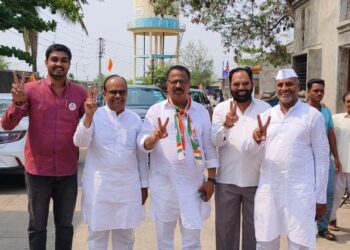 बाळासाहेब शेळके, भीमाशंकर जमादार यांचा दिलीप माने यांच्या सोबतीने प्रचार ; हम साथ साथ है चा नारा