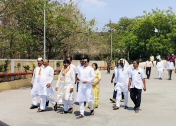 माढ्यातून धैर्यशील मोहिते पाटलांचा उमेदवारी अर्ज दाखल ; हे नेते उपस्थित