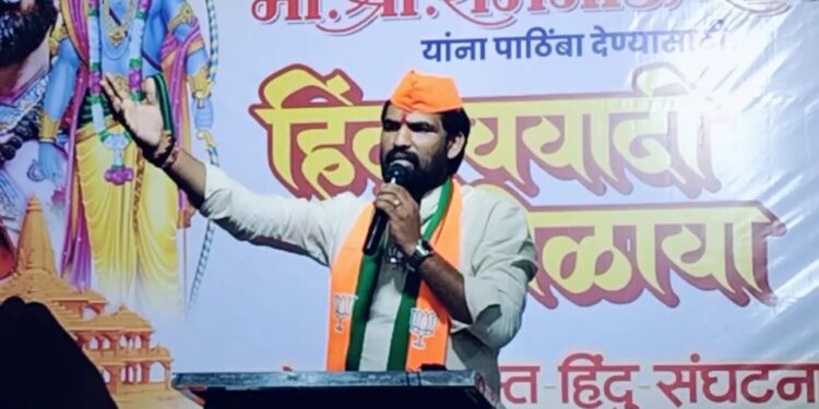 राम सातपुते करणार निवडणूक आयोगाकडे तक्रार ; मशिदीतून फतवे निघत आहेत……. “जय भीम, जय श्रीराम”चा नारा