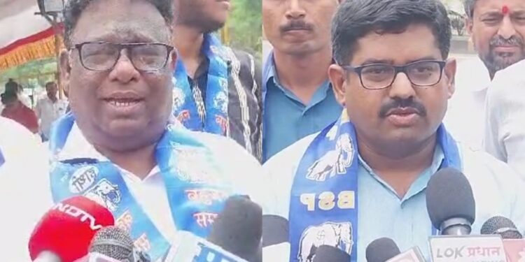 सोलापूर व माढा लोकसभेसाठी बहुजन समाज पक्षाचे अर्ज दाखल ; महादेव जानकर यांच्या पुतण्याचा बसपा कडून अर्ज