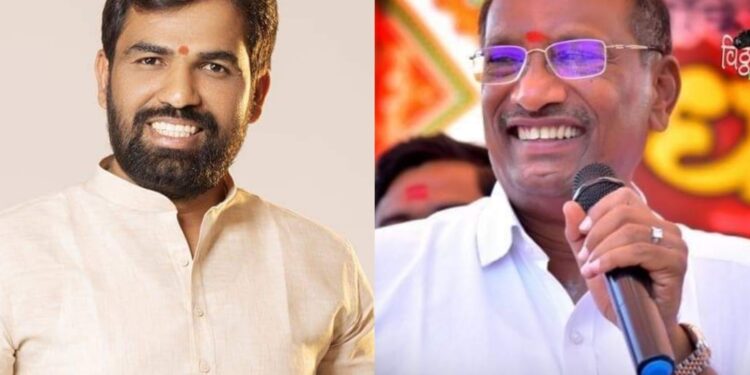 राजन पाटलांच्या राम सातपुते यांना राजकीय टीप्स ; हा फोटो वेधतोय लक्ष