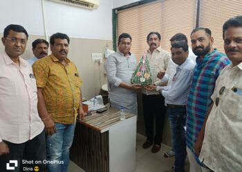 जालन्याचे आमदार राजेश राठोड यांनी घेतली युवराज राठोड यांची भेट ; राठोड यांच्या भुमिकेकडे लक्ष