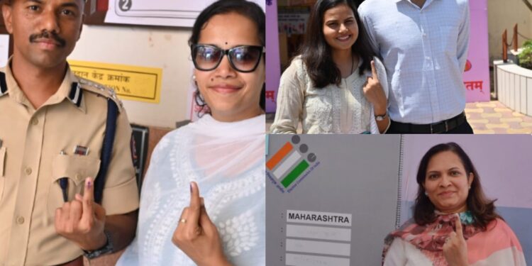 पोलीस आयुक्त, झेडपी सीईओ, महापालिका आयुक्तांनी बजावला मतदानाचा हक्क ; मतदारांना दिले असे प्रोत्साहन