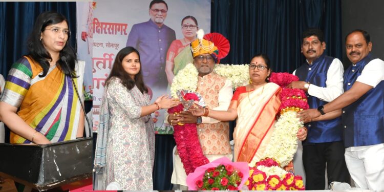 संघर्ष योद्धा अरुण क्षीरसागर यांचा सेवापुर्ती समारंभ उत्साहात साजरा ; कार्याचे झाले कौतुक