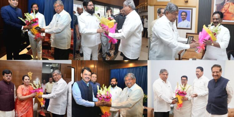 मुख्यमंत्र्यांपासून विरोधी पक्षनेत्यांपर्यंत चंद्रकांत पाटलांचे चॉकलेट ; स्वागताच्या अनोख्या पद्धतीमुळे वाढला गोडवा