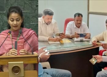 प्रणिती ताईंची दिल्लीत शपथ, गल्लीत कार्यकर्त्यांचा जल्लोष ; कार्यकर्ते तिरुपतींच्या अशा शुभेच्छा