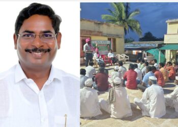 महादेव कोगनुरे यांनी वाढवली शेतकऱ्यांशी ‘अटॅचमेंट ‘ ; दक्षिणचे प्रश्न घेऊ लागले जाणून