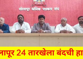 सोलापूरात 24 तारखेला बंदची हाक ; महाविकास आघाडी सरसावली !