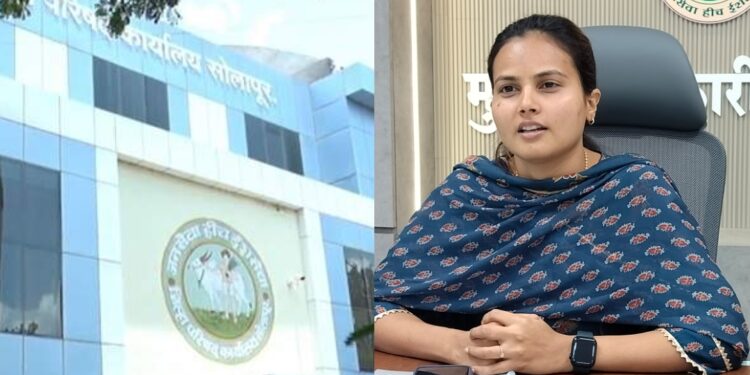 ब्रेकींग : सोलापूर जिल्हा परिषदेच्या सीईओ मनीषा आव्हाळे यांची पुण्याला बदली ; कुलदीप जंगम नवे सीईओ