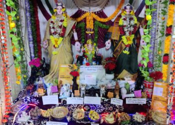 गौरी – गणपती उत्सवात ऋतुजा दत्तात्रय बिडकर हिच्याकडून cyber security awareness