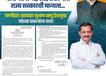 सुभाष देशमुख यांचा विधानसभा निवडणुकीपूर्वी मास्टर स्ट्रोक ; या मोठ्या प्रकल्पास मंजुरी