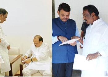 सोलापूर महापालिकेच्या कर्मचाऱ्यांना लवकरच खुशखबर ! आनंद चंदनशिवेंचा अजित पवार व देवेंद्र फडणवीसांकडे पाठपुरावा