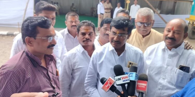 सोलापूर शहर उत्तर मधून अपक्ष संजय साळुंखे यांची माघार