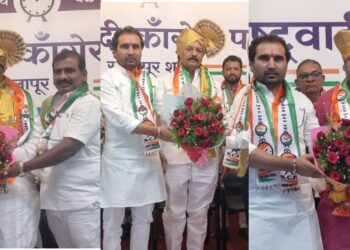 सोलापुरात दादांच्या राष्ट्रवादीने भाजपकडे केली ही मागणी ; एनसीपी भवनात भाजप उमेदवारांचा सत्कार