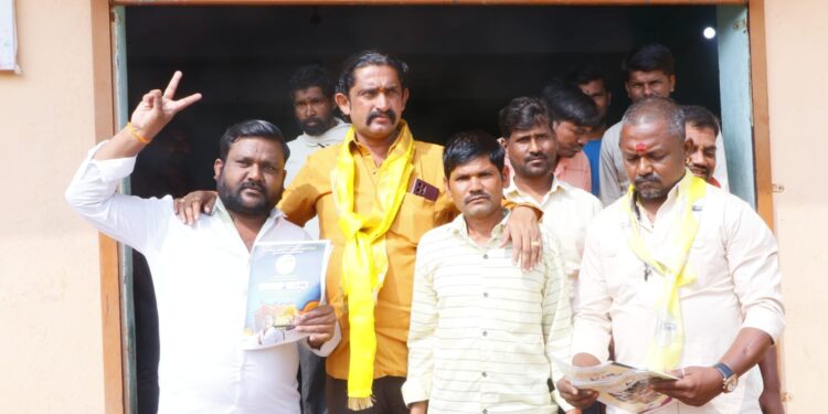 दक्षिणच्या ‘ युवराज’चा ग्रामीण भागात झंझावात ; पोहचू लागले गावोगावी अन् घरोघरी