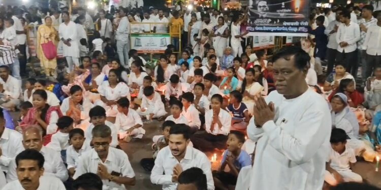 सोलापुरात बी. आर. मंडळाची अभिवादन रॅली ; महिला – बालकांचे महामानवाला वंदन