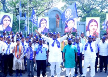 सोलापूर भीम सैनिकांचा जल्लोष अन् प्रशासकीय अधिकाऱ्यांचा झाला सत्कार