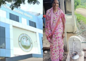 यशोगाथा ! उन्हातान्हात होणारी महिलांची थांबली पायपीट ; थेट दारात आलं नळाचं पाणी : SOLAPUR JJM