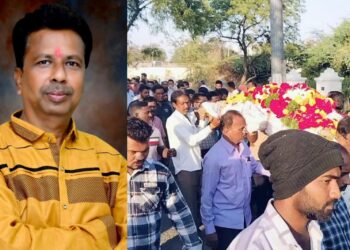 विवेक लिंगराज अनंतात विलीन ; शोकाकुल वातावरणात अंत्यसंस्कार !