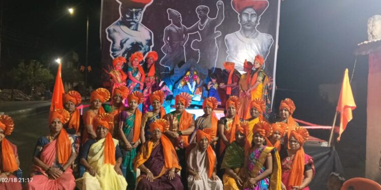 दादाई संस्थेच्या वतीने शिवजयंती साजरी ; महिलांना दिला सन्मान