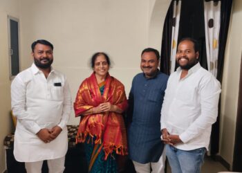 शहर मध्य विधानसभा मतदारसंघात भाजपचा गाव वस्ती संपर्क अभियान जोरात