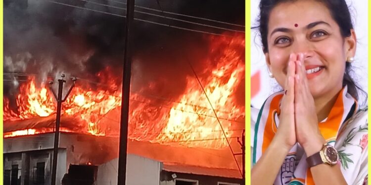 ‘द बर्निंग टेक्सटाइल’ : खासदार प्रणिती शिंदे झाल्या आक्रमक ; मुख्यमंत्र्यांकडे केली ही मागणी