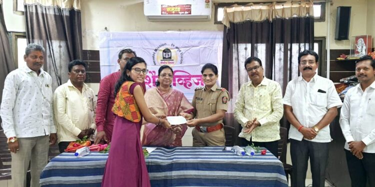 शिक्षण सोडण्याचा ‘ती’चा निर्णय बदलला ; या संघटनेने दिली सव्वा लाखाची शिष्यवृत्ती