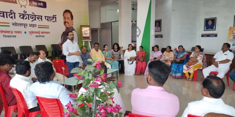 सोलापुरात अजितदादांच्या अभिनंदनाचा ठराव ; राजमातेंच्या जयंती निमित्त विविध सामाजिक उपक्रम