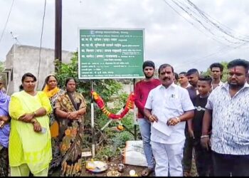 सोलापुरात प्रभाग 22 होतोय विकासाचे मॉडेल ; किसन जाधव यांचा प्रयत्न