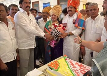 जलसंधारण मंत्री संजय राठोड यांच्या वाढदिवसाचा असा दुग्ध शर्करा योग ; युवराज राठोड यांचा पुढाकार