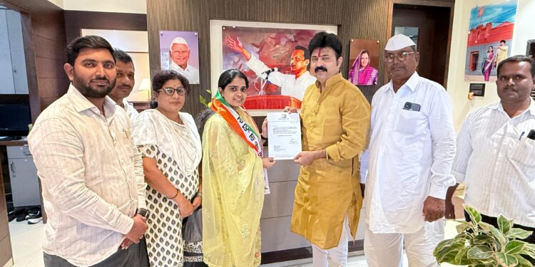 साहेबांच्या राष्ट्रवादीला धक्का ; ऋतुजा सुर्वे अजित पवार राष्ट्रवादी काँग्रेसच्या नूतन युवती जिल्हाध्यक्ष