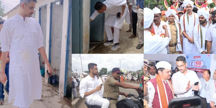 जिल्हाधिकारी कुमारांचे नेटके नियोजन ; आषाढी वारीत माऊलींचे मिळाले ‘आशीर्वाद ‘