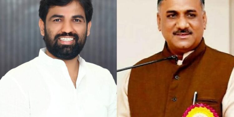 राम सातपुते तुमची सुशीलकुमार शिंदे यांच्या एवढी उंची नाही ; काँग्रेसच्या विजयकुमार हत्तुरे यांचे सडेतोड उत्तर