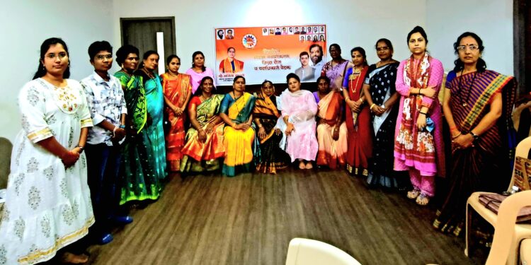 शिवसेनेत महिलांची ताकद वाढवणार ; अनिता माळगे यांनी केली सक्षमीकरणाची जोरदार सुरुवात